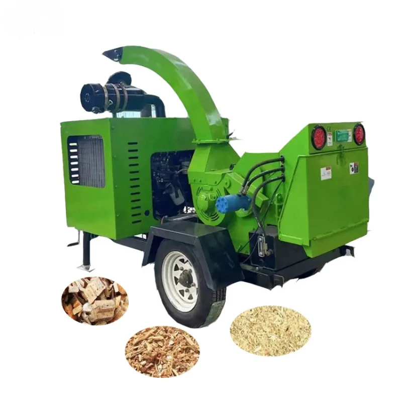 

High Quality Chipeadora Knife Tree Shredder Diessel Engine Wood Chipper Wood Chipper Tractor Machine Wood Chipper Shredder