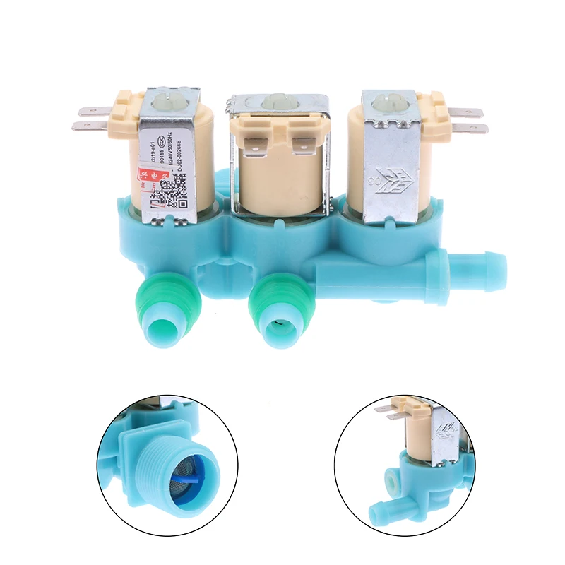 New Electric Water Inlet Solenoid Valve For DC62-00266E XQB140-D88S XQB160-D99I/SC Washing Machine Part