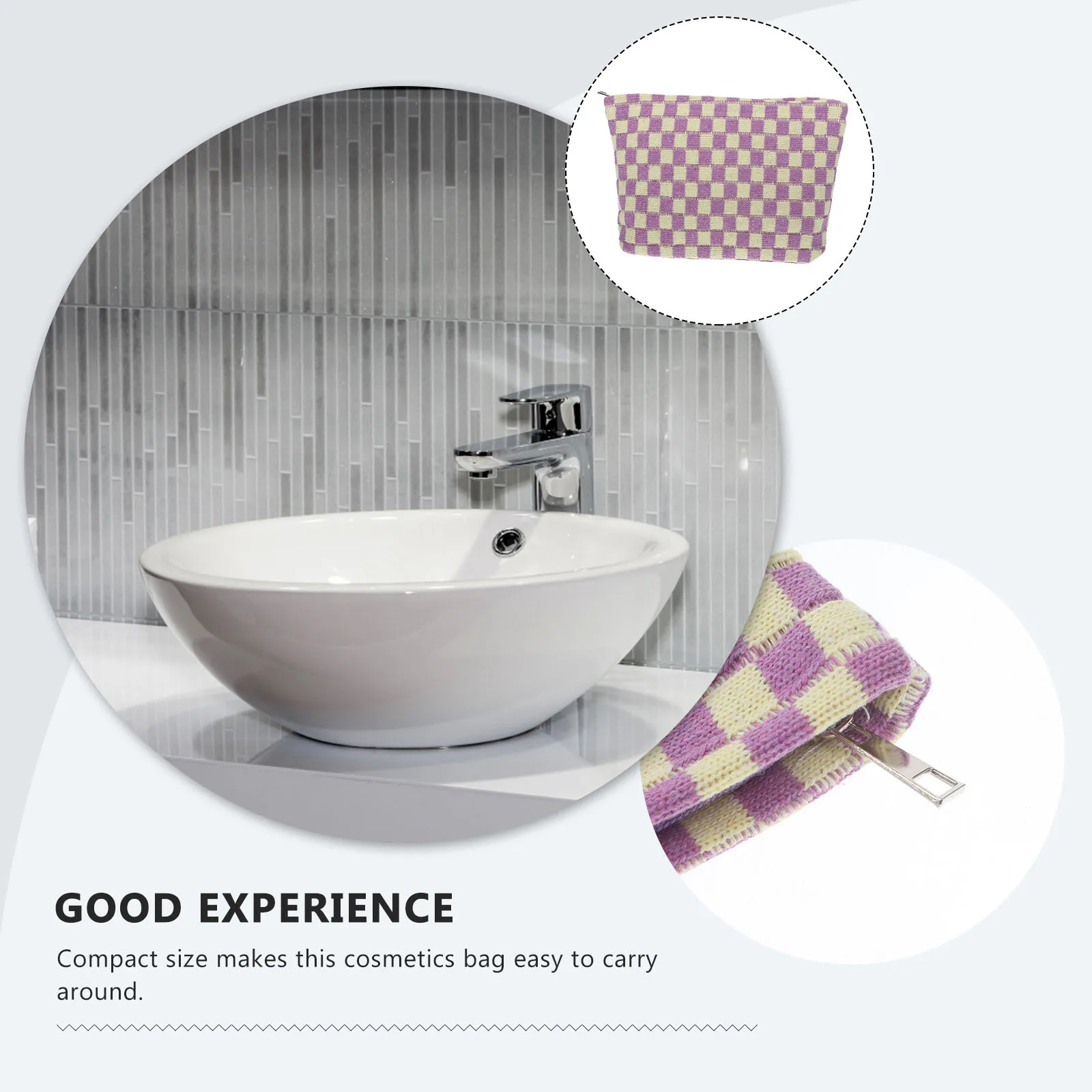 

Makeup Bag Large Capacity Waterproof Travel Organizer Washable Storage Pouch For Women Girls Toiletry Pouch