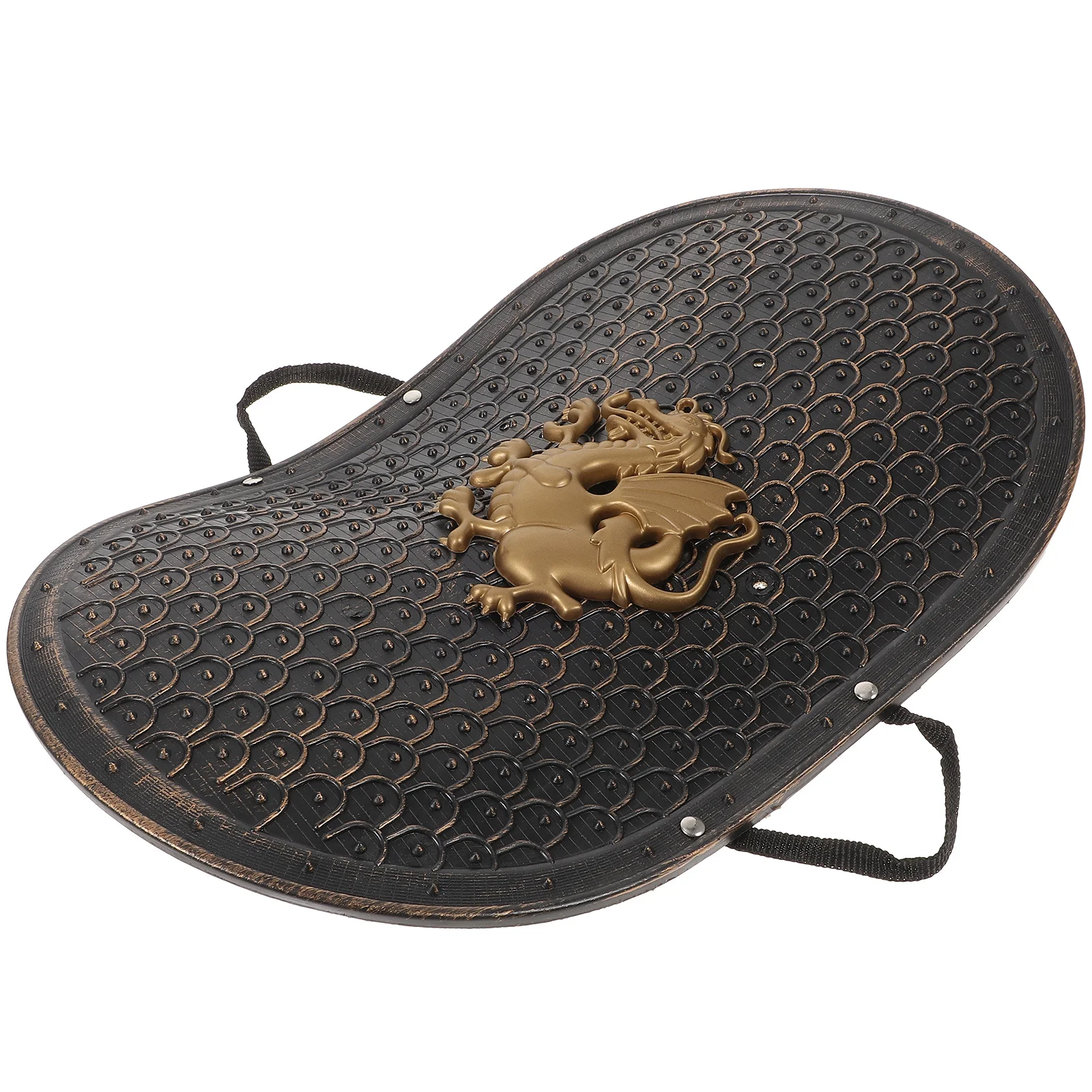 1 szt. Tarcza do przebrania dla dzieci, wysokiej jakości, wytrzymały plastik, realistyczny design, na przyjęcie urodzinowe, do odgrywania ról, dla dzieci w wieku 4-12 lat