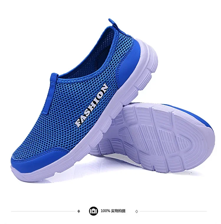 Summer Aqua Shoes Lightweight Quick-dry Wading Shoes Female Breathable Mesh Walking Camping Beach Sneakers Water Shoes