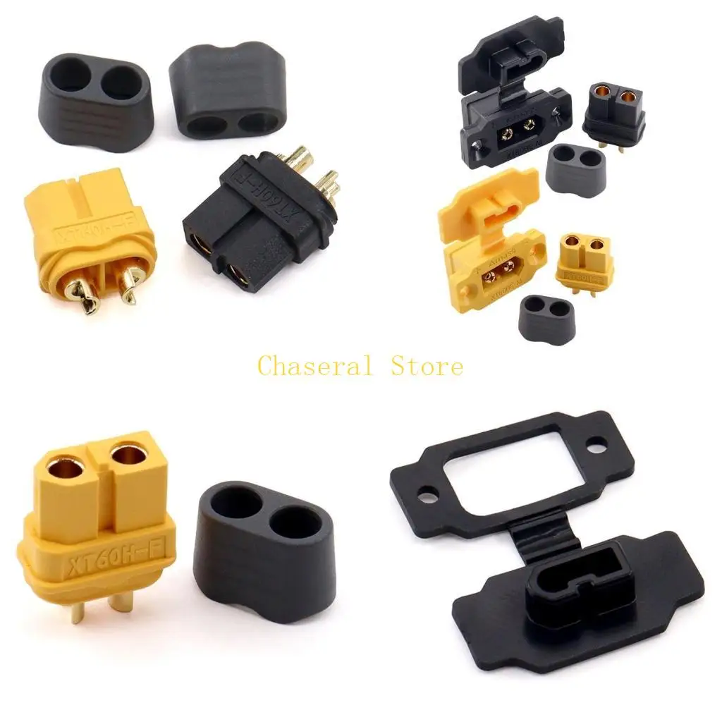 

E7CE Portable Plastic Covers Protecting Connectors From Moisture Damage XT60BE-M
