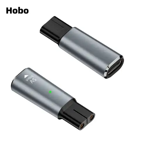 필립스 QP2520 QP2620 QP2510 QP2515 QG3340 전기 수염 트리머용 Hobo 5V Type-C 면도기 어댑터 충전 변환기