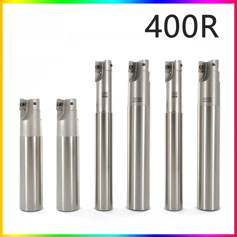 BAP400R milling cutter arbor 400R C20 C24 C25 C26 C28 C32 2T 3T Right angle 90 deg milling cutter Rod for APM1604 APGT inserts