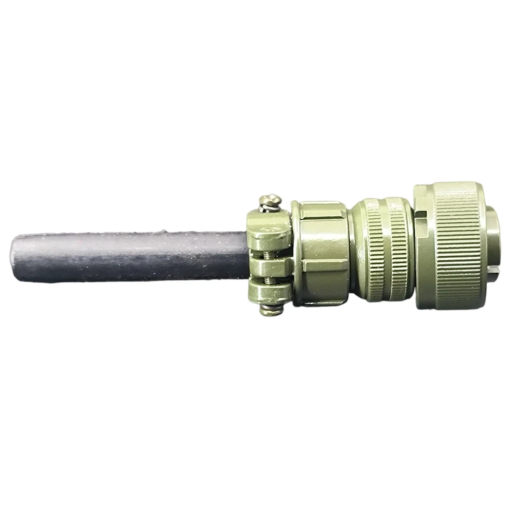 Electric S12020-27 Series Compatible 6 Pin Male Welding Wire Feeder Connector for Remote Foot Pedal with Shielding Design