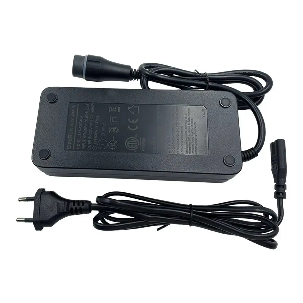 Li-Ion Charger For Elecrun 42V 4A 7-Pin Compatible With 36V YMH 7-Pin For ML630WH Battery - Electric Vehicle Accessory