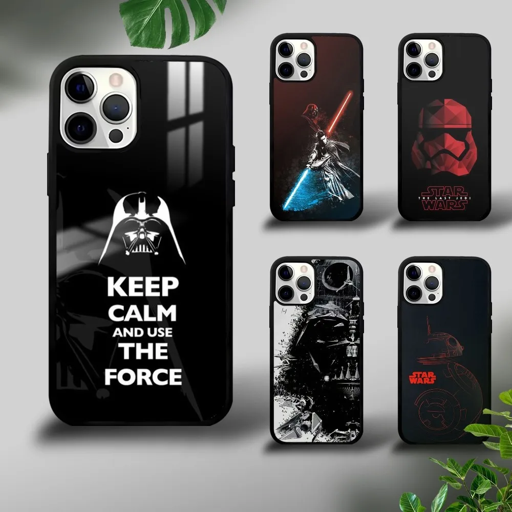 Cool S-star W-wars Phone Case For iPhone 16 15 14 13 12 11 Pro Xs Max Mini Plus Celulares Hard Funda