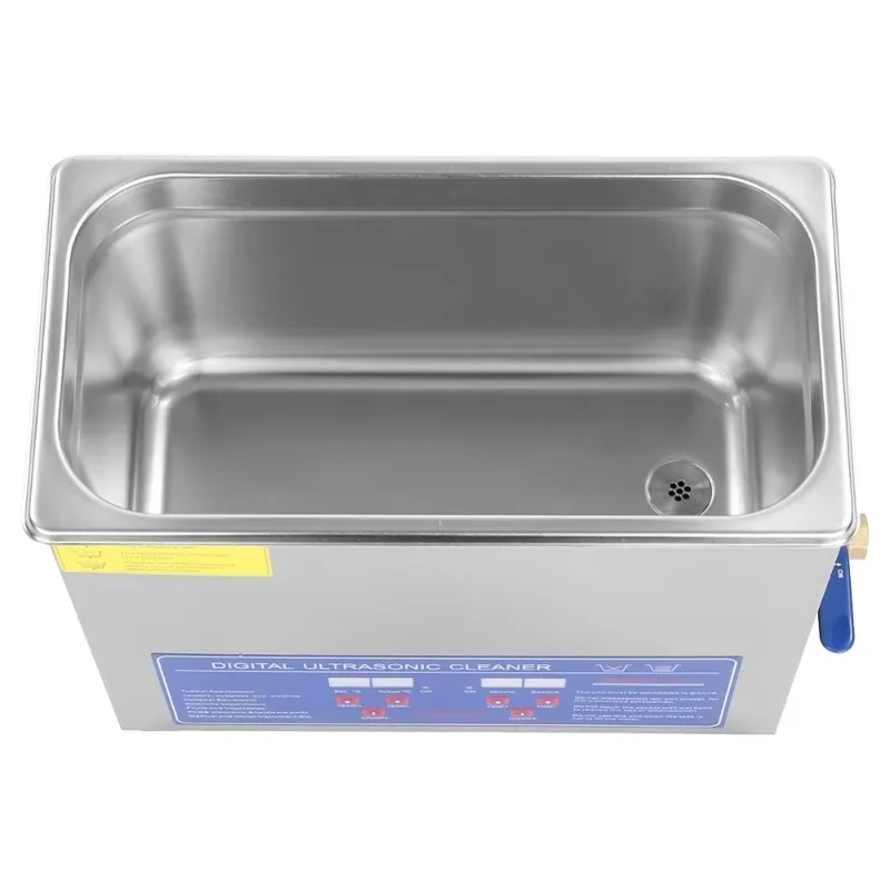 6.5L Electric New Industrial Stainless Steel Ultrasonic Cleaner with Basket for Jewelry