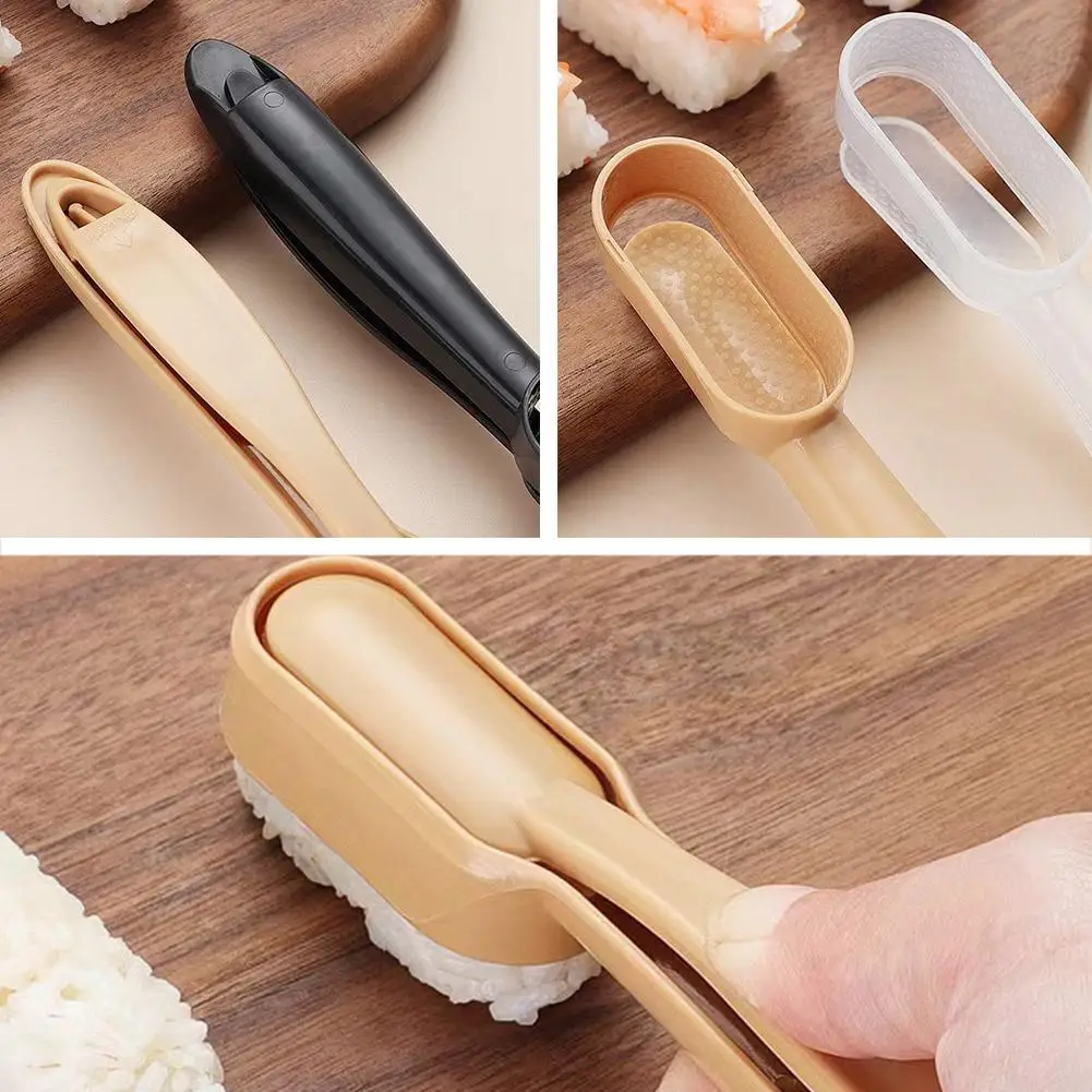 Kitchen Sushi Making Mould Onigiri Lunch Sushi Maker Rice Make Tools Gadgets Bento Kit Ball Sushi Diy Making Easy Kitchen T K8o5