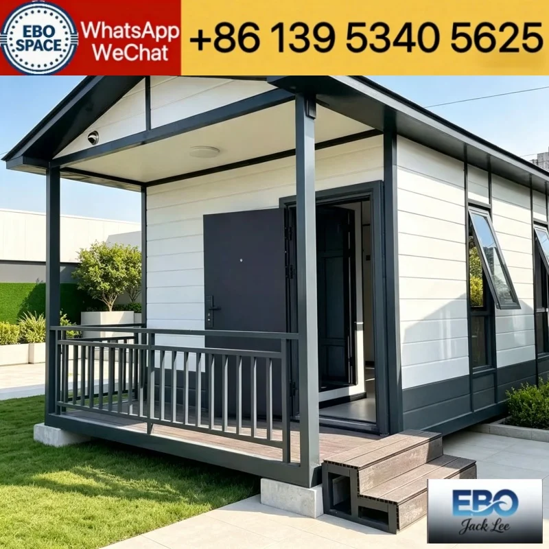  Luxury Expandable Prefabricated Container House 2-3 Bedrooms Complete Living Room Kitchen Mobile Tiny Villa Ready To Live