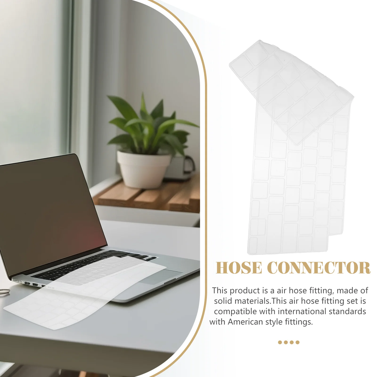 

Transparent Silicone Keyboard Membrane 153 Inches Laptop Cover Protective Dustproof Waterproof Thin Design Long Lasting Keyboard