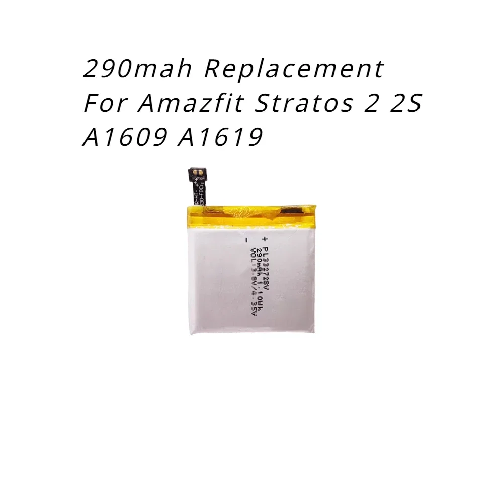 Battery For AMAZFIT T-rex Verge Lite Pro A1918 POP Pro A2009 A2019 ARES A1908 Bip S Stratos 2 2S A1609 A1619 PACE A1602 A1612