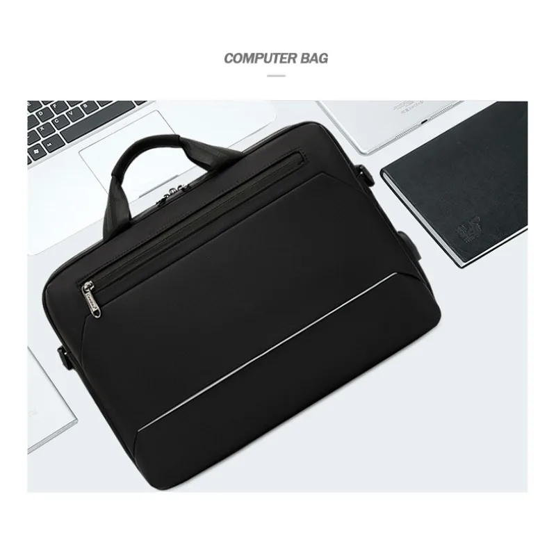 大容量ラップトップバッグ耐衝撃保護ラップトップケース15.6インチストラップ付きレノボ/HP/デル/エイスース用