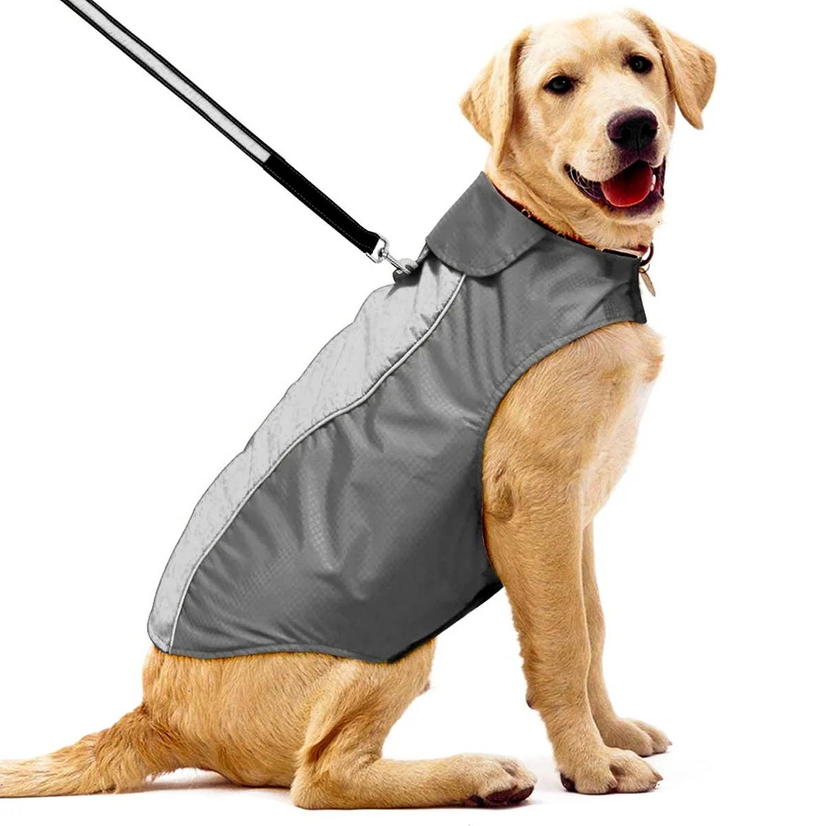 

Waterproof Dog Winter Coat Warm Pet For Large Dogs Reflective Breathable Rain Wind Snow Protection Outdoor Puppy