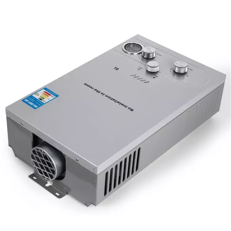 Scaldabagno a propano 12V per campeggio camper, geyser portatile per doccia esterna con flusso da 2,2 GPM