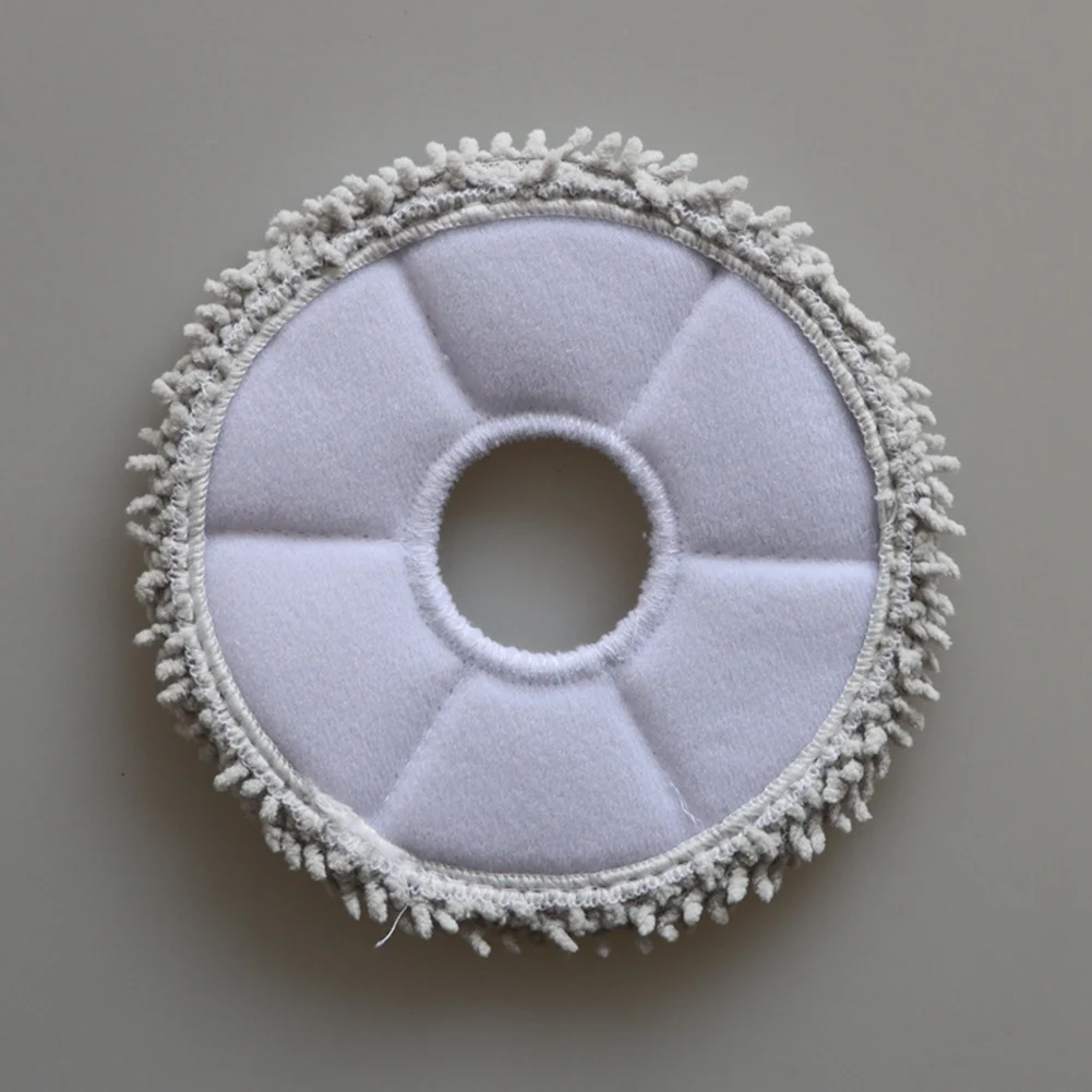 ABSJ-8 Piece Washable Mop Cloth HEPA Filter Gray & White Plastic+Microfiber For Midea V12 V10 Robot Vacuum Cleaner Accessories