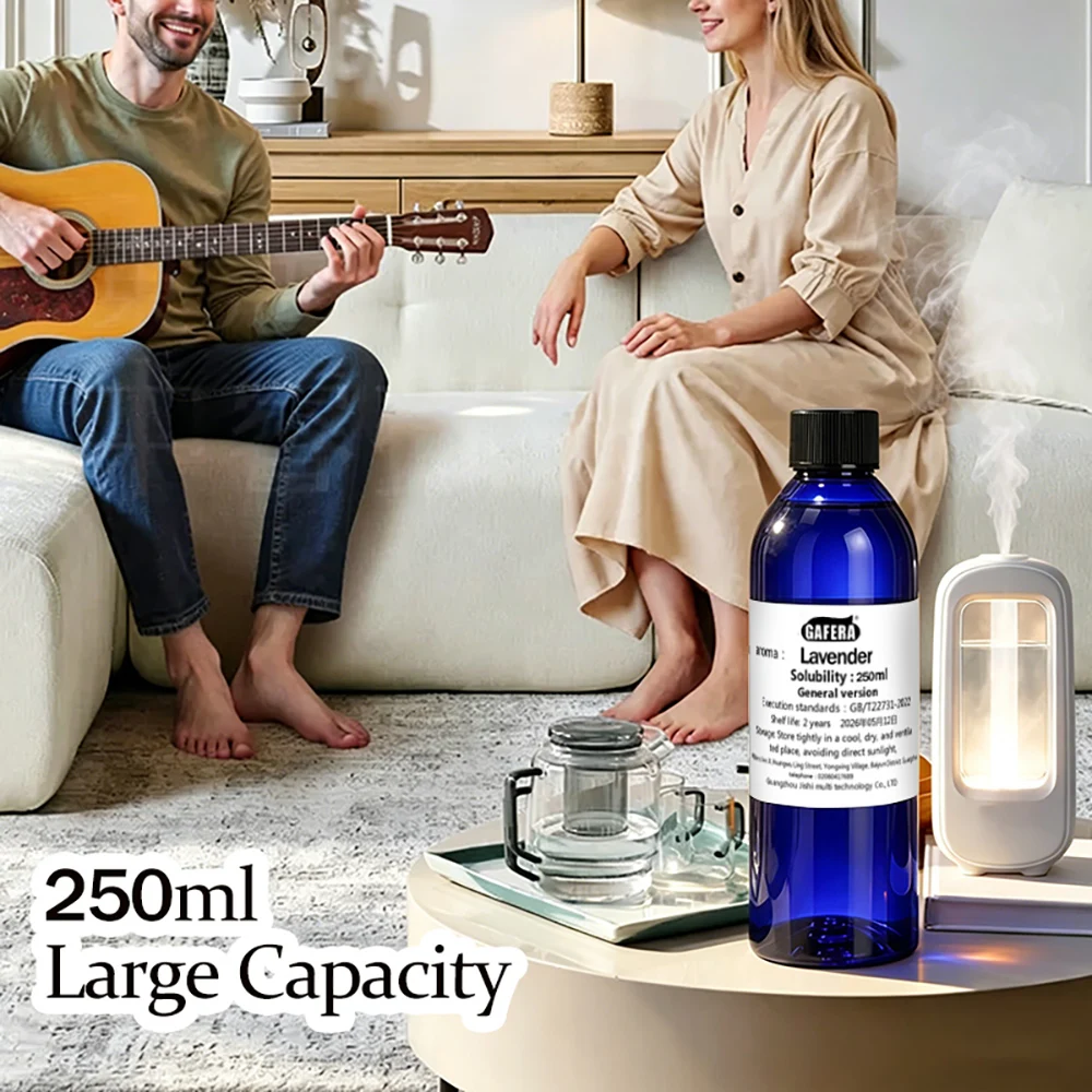 GAFERA 250ml (8.45 fl.oz) Pine Wood Marriott Hotel Essential Oils, For All Waterless Diffuser, Aroma Machine Replenishes Essence