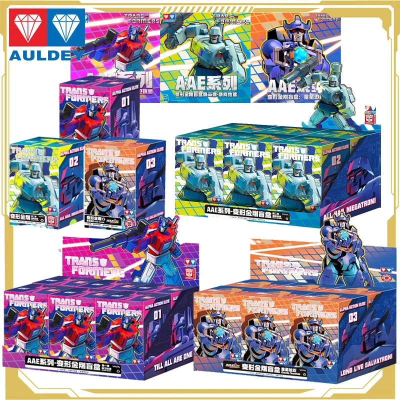 Auldey Original Transformers Anime Figure AAE Series Action Figure Giocattoli per Ragazzi Ragazze Bambini Regalo Modello da Collezione Ornamenti