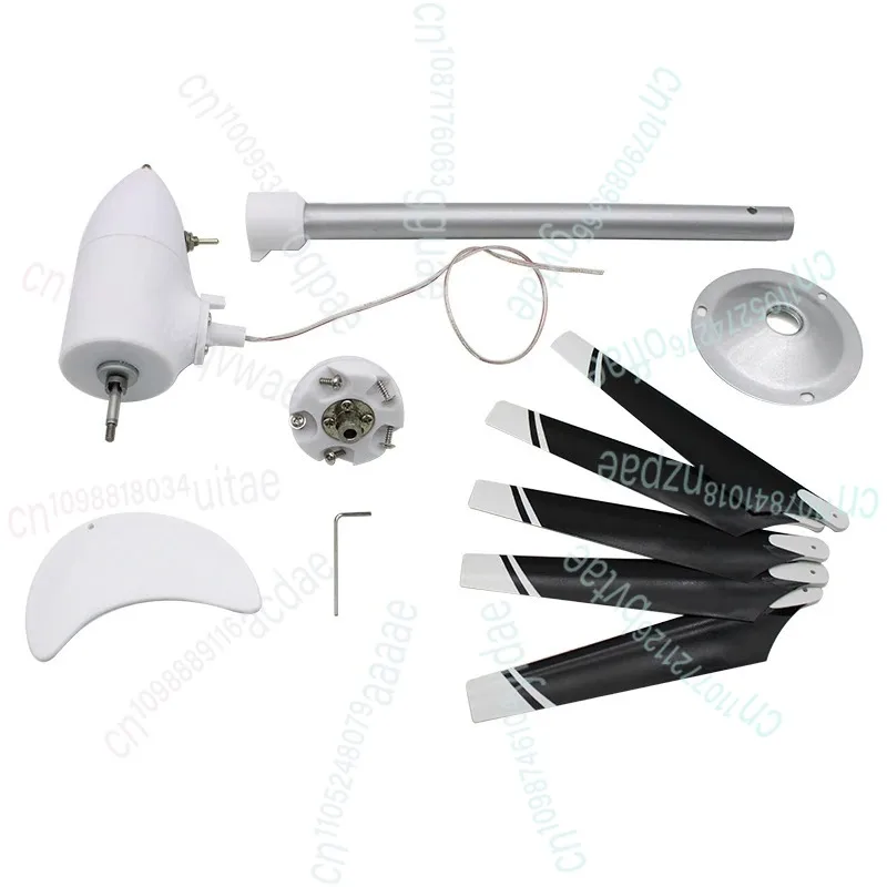 الجديد 5 شفرات توربينات الرياح الصغيرة نموذج ثلاث مراحل المغناطيس الدائم فرش العلوم والتعليم في الهواء الطلق طاحونة لتقوم بها بنفسك