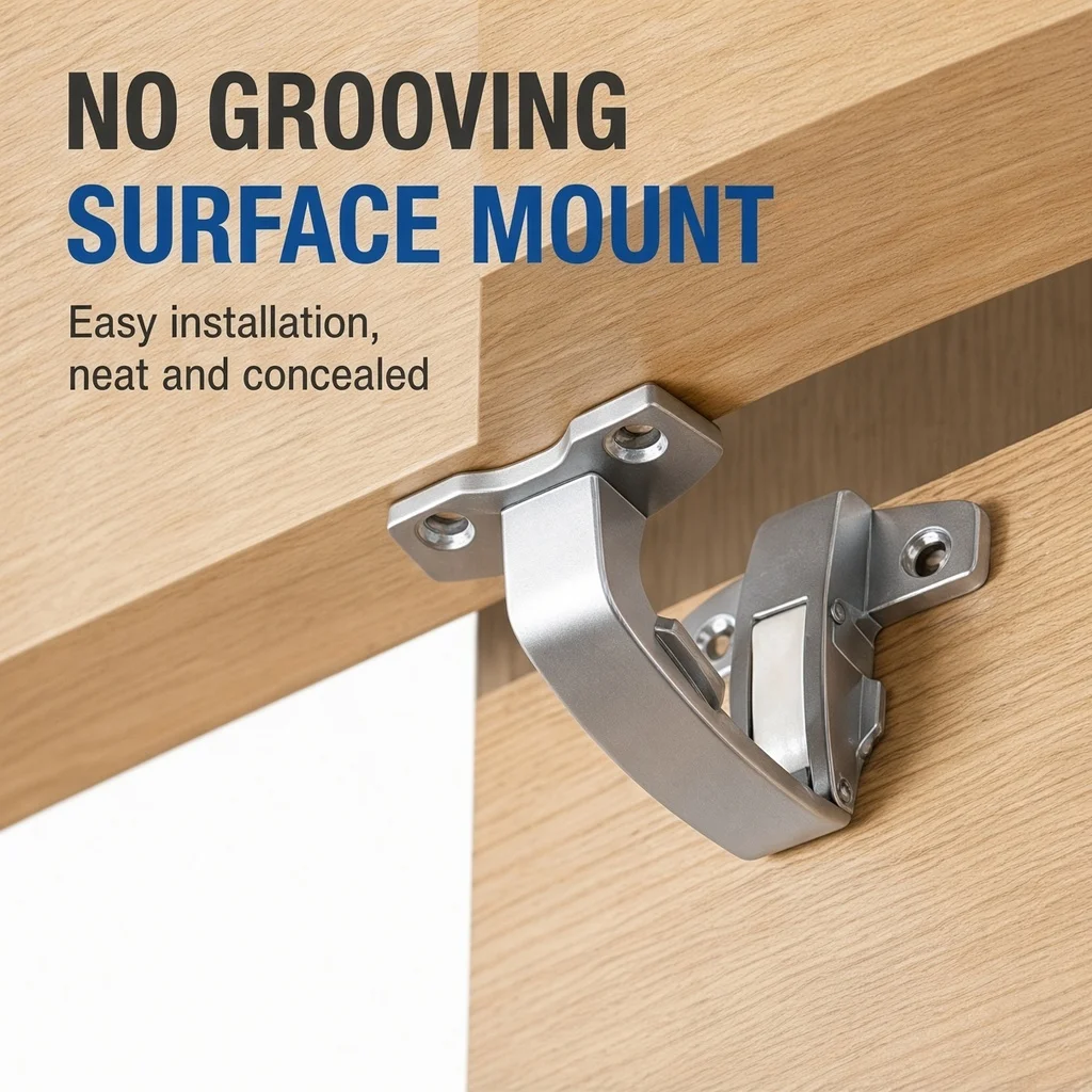 Hinges Hardware 18mm Woodworking Zinc Alloy 40mm Furniture Hinges Small Hinges Time-limited
