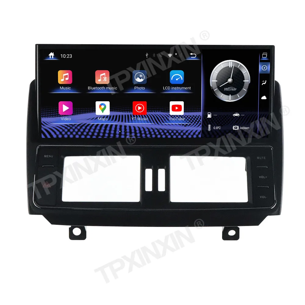 4+64GB Android12 AutoRadio For Toyota Prado 150 2014-2017 Car Radio Multimedia DVD Player Navigation GPS  Stereo Radio