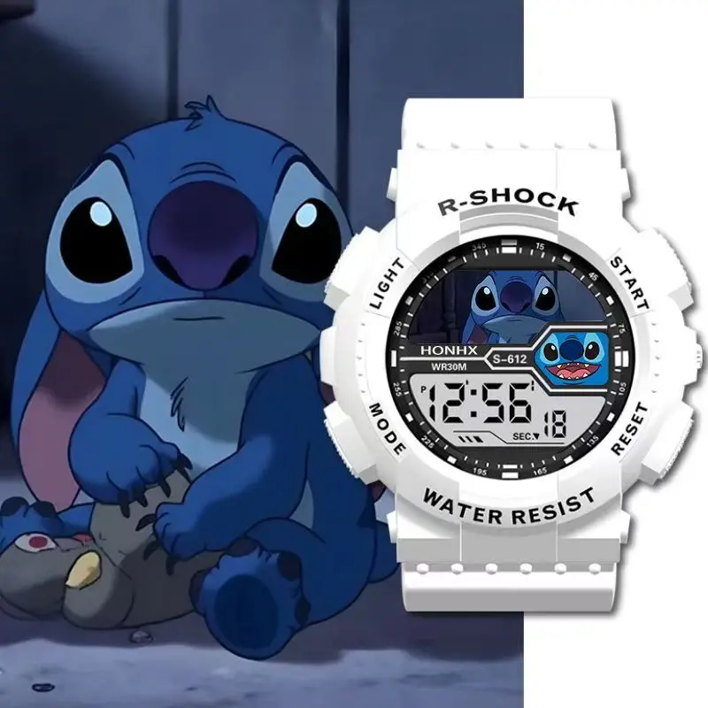 ساعة رياضية خارجية متعددة الاستخدامات بين النجوم للأطفال، متعددة الوظائف، إلكترونية مقاومة للماء وإضاءة ليلية رقمية #3