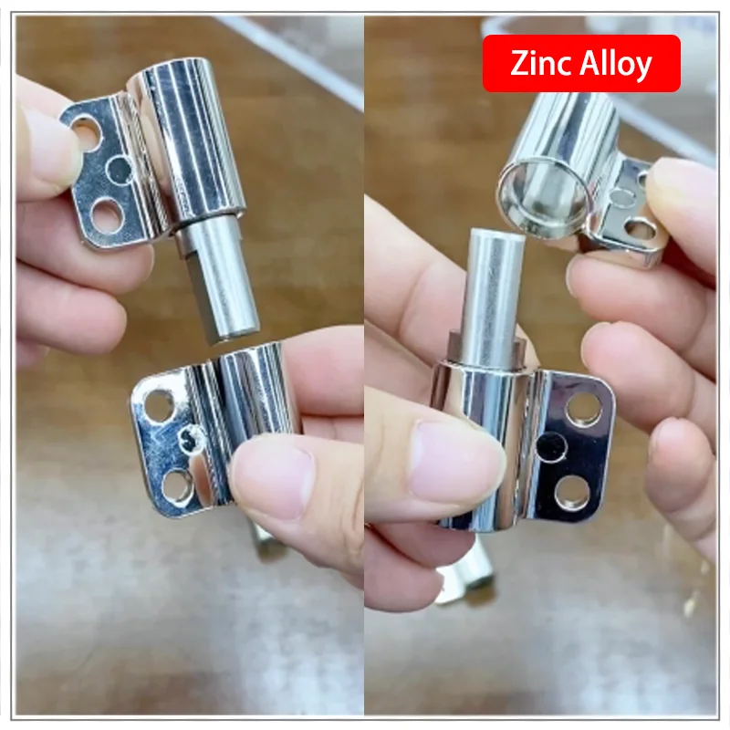 Detachable Flag Style Rotating Shaft Damping Hinge with Any Stop Thick Load-Bearing Pluggable Hinge for Stable Support