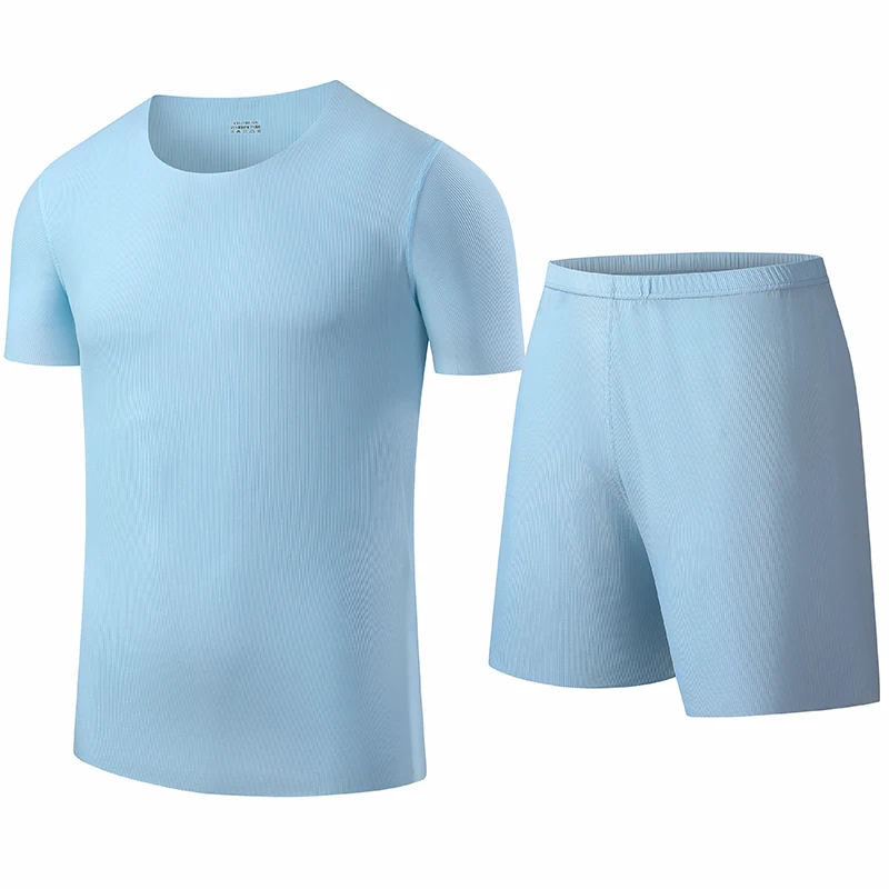 

Quick Dry Home Wear Sets Men's Tennis Suit Sports T-shirts Sets Gym Clothing Fitness Training Running Sportswear Tracksuit Sets