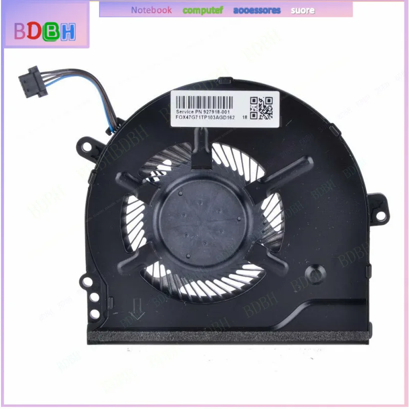 CPU Fan For HP Pavilion 15cc 15-CC 15-cc523ca  15-cc593ca  TPN-Q191   4-Pin