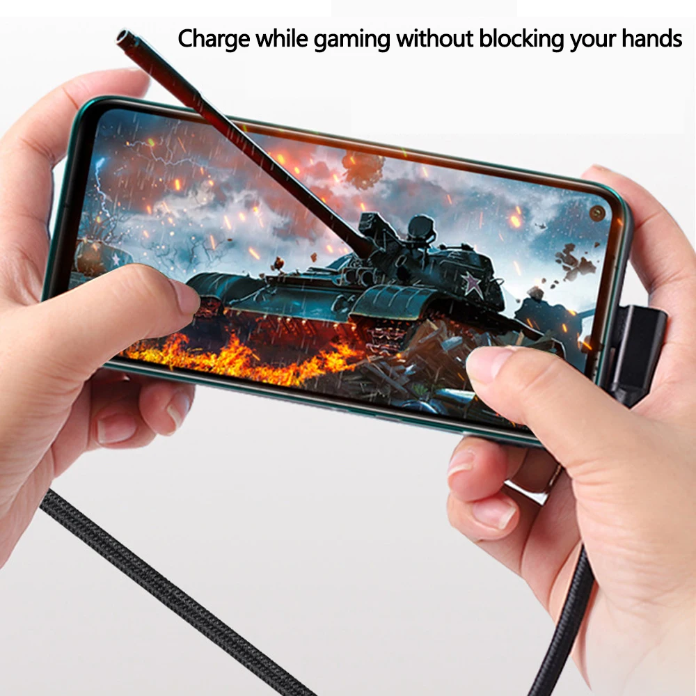 USB3.2 Type C 4K 60Hz 100W VR Link Gen2 Date Cable Charging Double Elbow Cord Quest 2 Metaverse Game Screen Mirroring with IC 1m