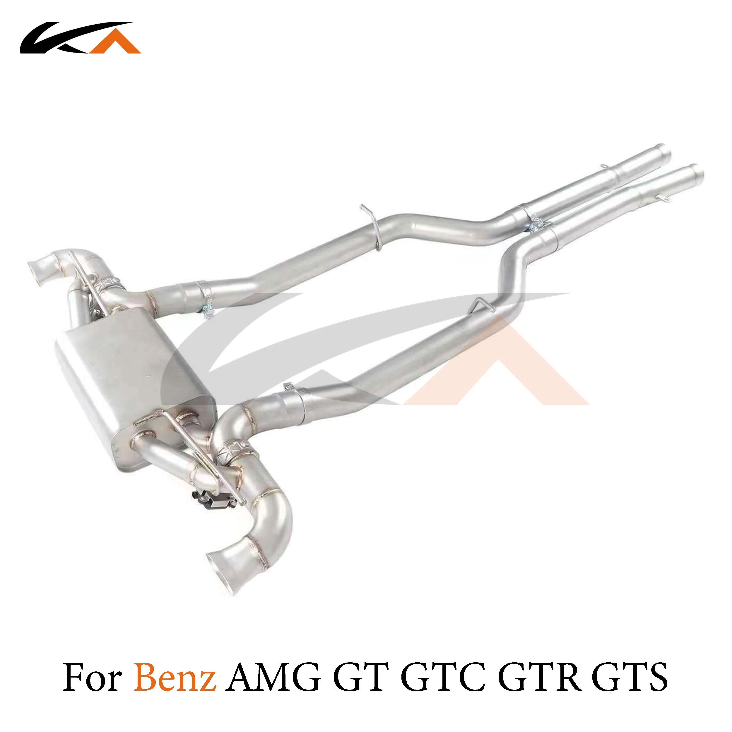 

KA Tuning exhaust system part stainless catback for Mercedes-Benz AMG GT GTC GTS GTR 4.0T rear section performance muffler valve