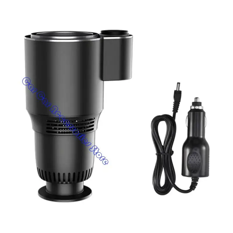 

242D Digital Car Cup Warmer 12V 36W Travel Car Cooling and Heating Cup Mug Holder Touch Control for Baby Bottles Water