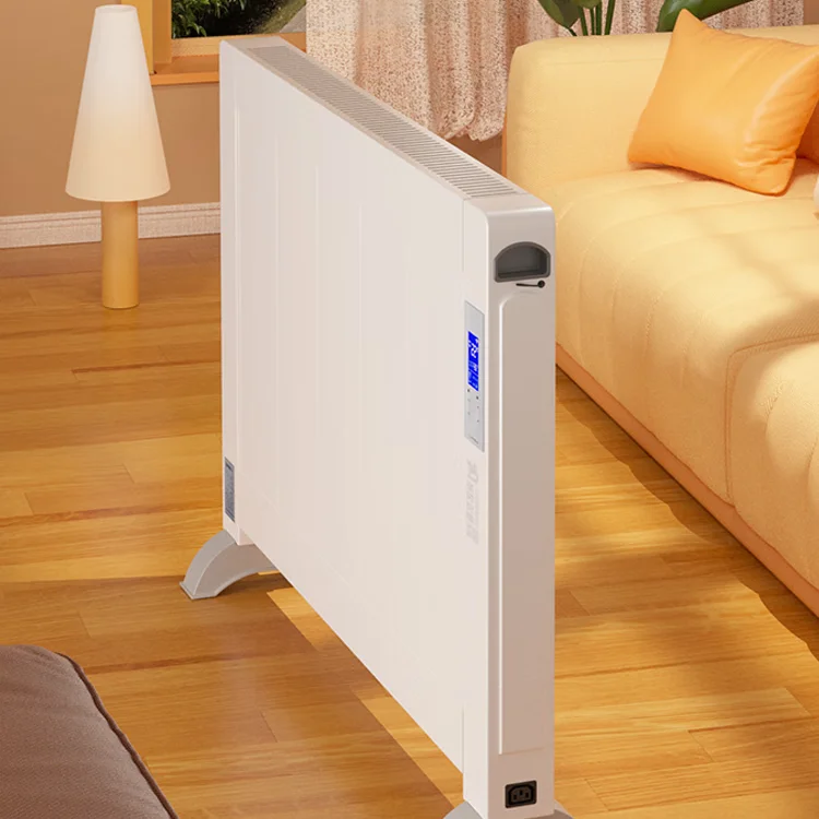 All Aluminum Electric Heating Radiator New Trend Remote Wi-Fi Controlled Square Shape for Hospital or Home Use