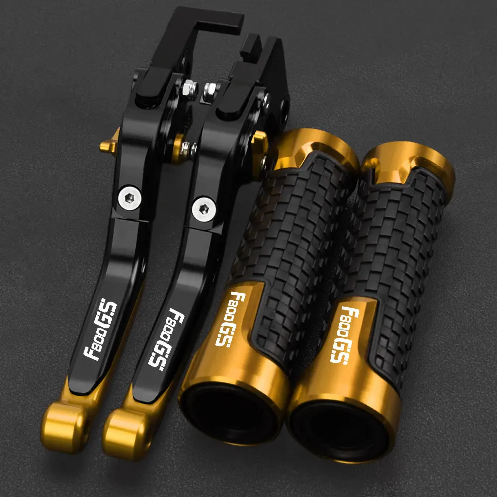 For BMW F800GS F 800 GS ADVENTURE 2008-2022 2023 2024 Foldable Brake Clutch Levers 22MM 24MM Handlebar Handle Grips Moto Levers