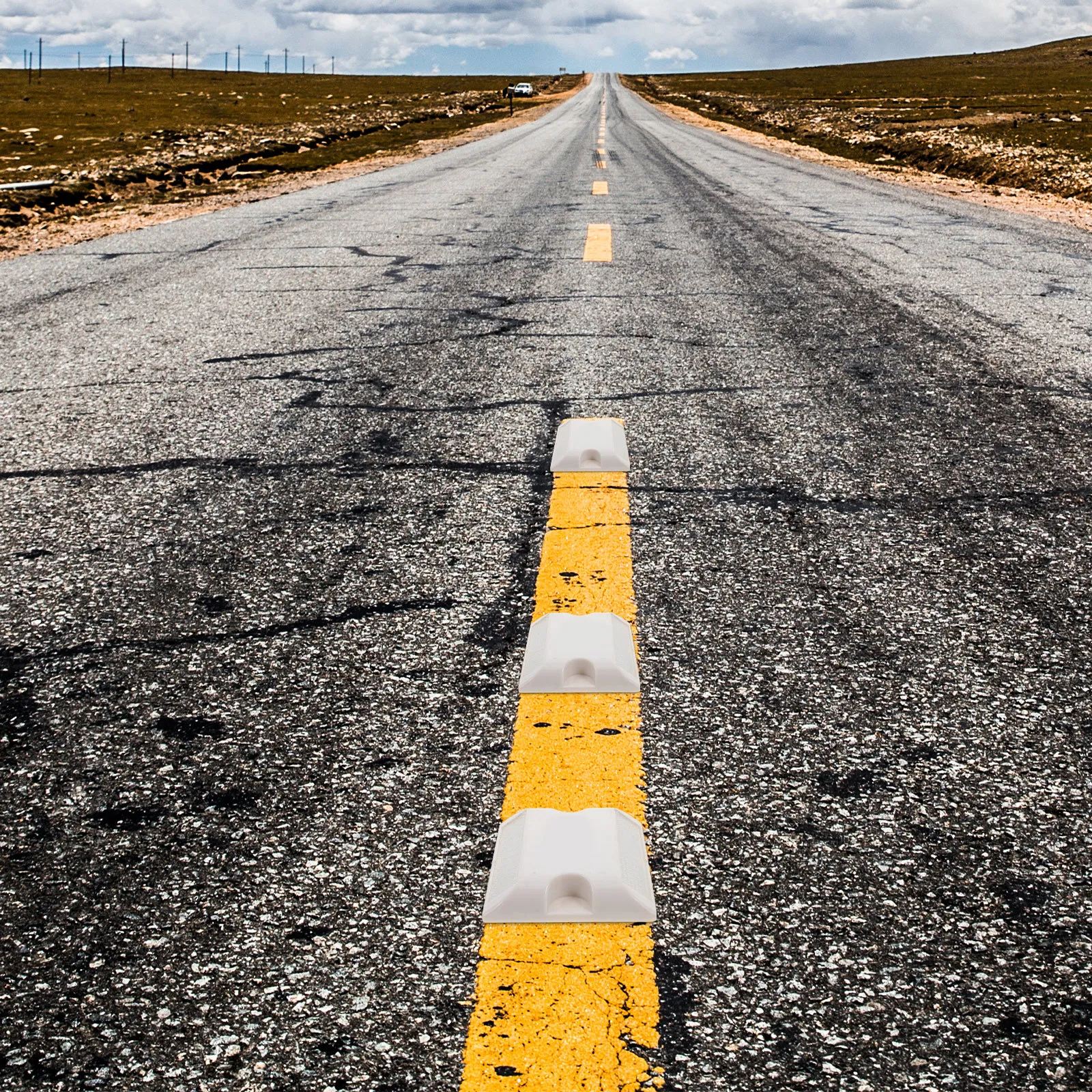 

Дорожные светоотражающие маркеры для безопасности на подъездных путях и тротуарах: надежные, пластиковые, долговечные, для улучшения видимости ночью