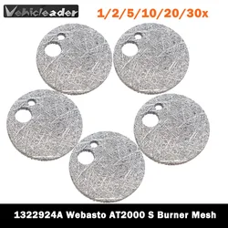 1/2/5/10/20/30x 33mm Car Truck Heater Sintered FeCrAl Burner Mesh Combustion Chamber Screen 1322924A For Webasto Air Top 2000 S