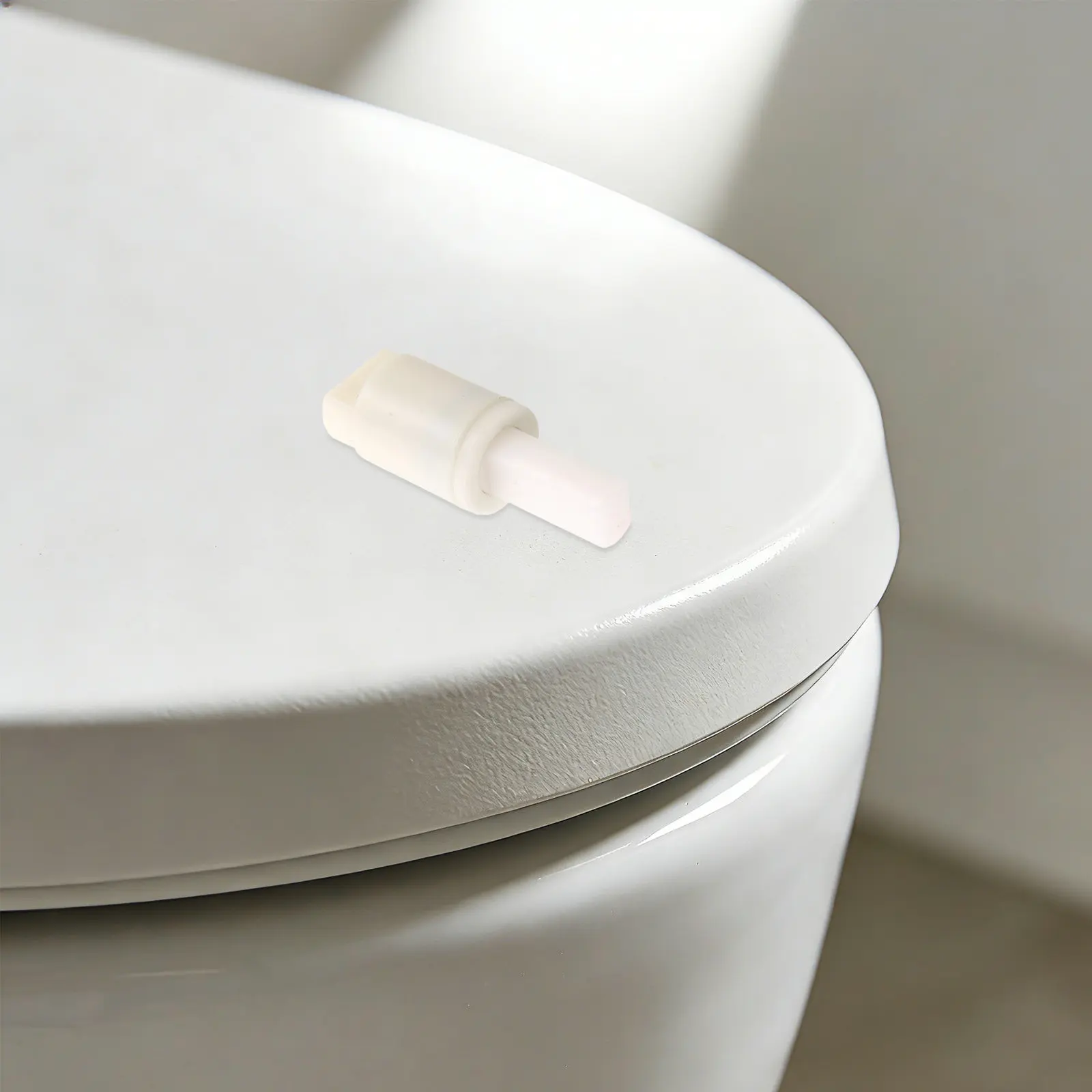 2Pcs Soft Close Seat Damper Toilet Lid Buffer Replacement Set Enhanced Stability Anti-Collision Bumpers for Modern Traditional