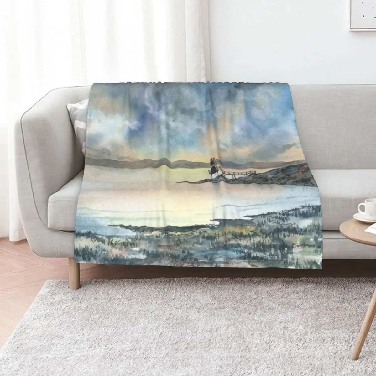 Battery Point Portishead 2 Throw Blanket Sofas christmas gifts Extra Large Throw decorative Soft Big Tourist Blankets