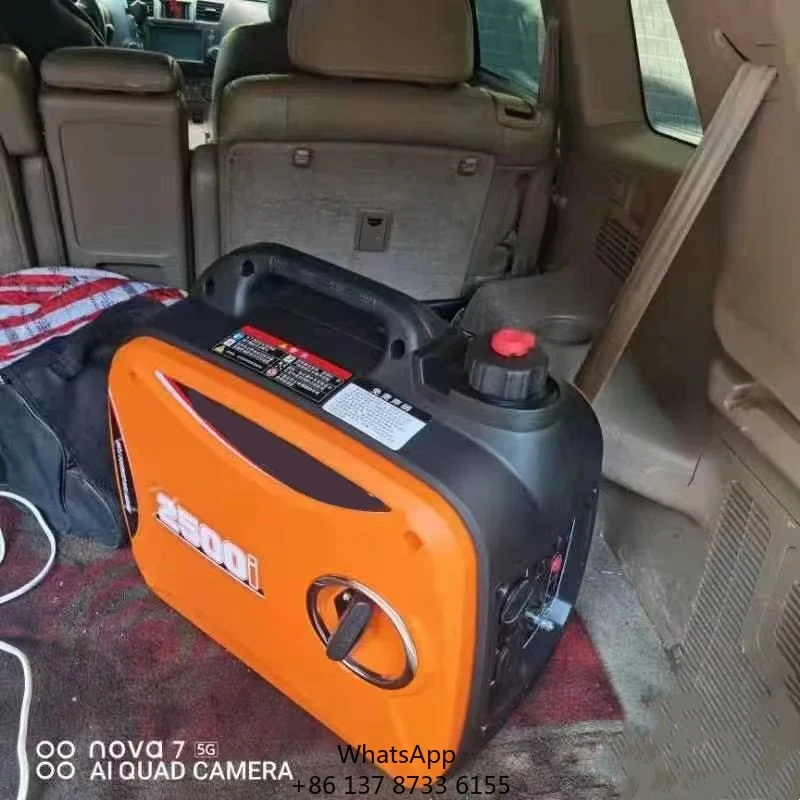 2026New China Factory Sales 5kw 3kw 2kw Generator Silent Portable Diesel Generator For Car Home Camping
