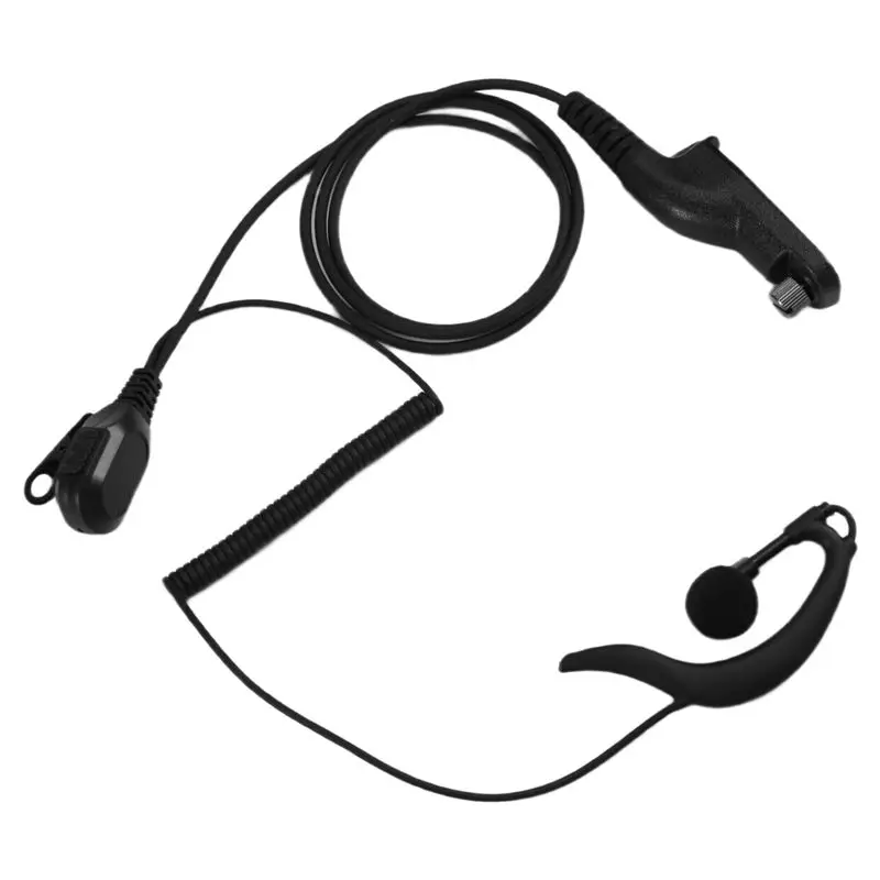 PTT Headset Mic Flexible Earpiece For Motorola For XPR6000 XPR6000/6500/6550/7000/7550 P8200 P8268 Two-Way Radios