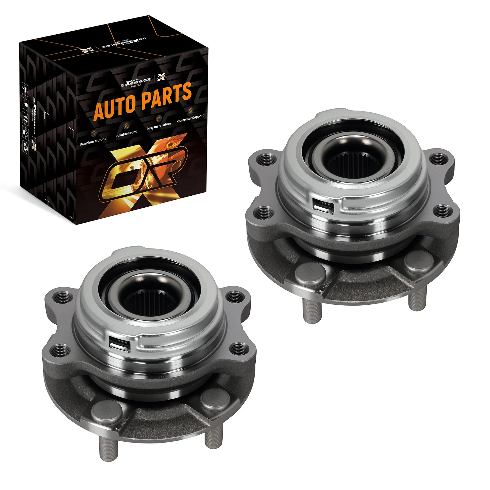 

MaXpeedingrods 2x Front Left & Right Wheel Bearings Hubs for INFINITI Nissan Altima Maxima Murano Pathfinder
