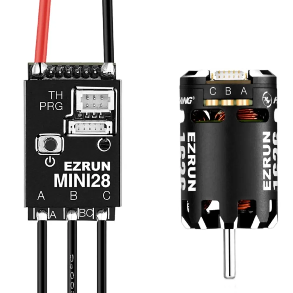 Hobbywing EZRUN Mini28 Combo (Mini28 ESC + 1626 SD Motor) For 1/28 MINIZ MINIRC Drift RC