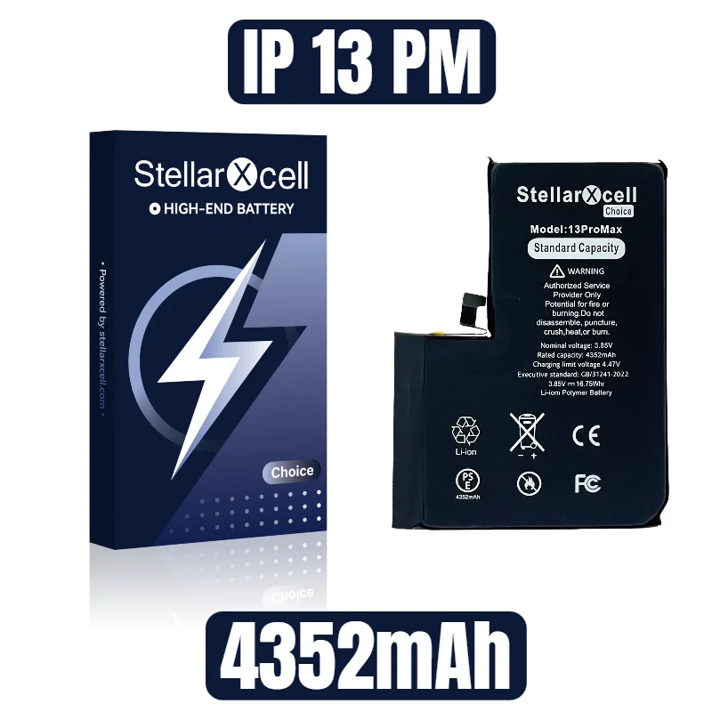 StellarXcell Choice Batterij voor iPhone Batterij IPse3 11 12 13 14 15 plus pro mini promax 100% Originele Kwaliteit Originele capaciteit