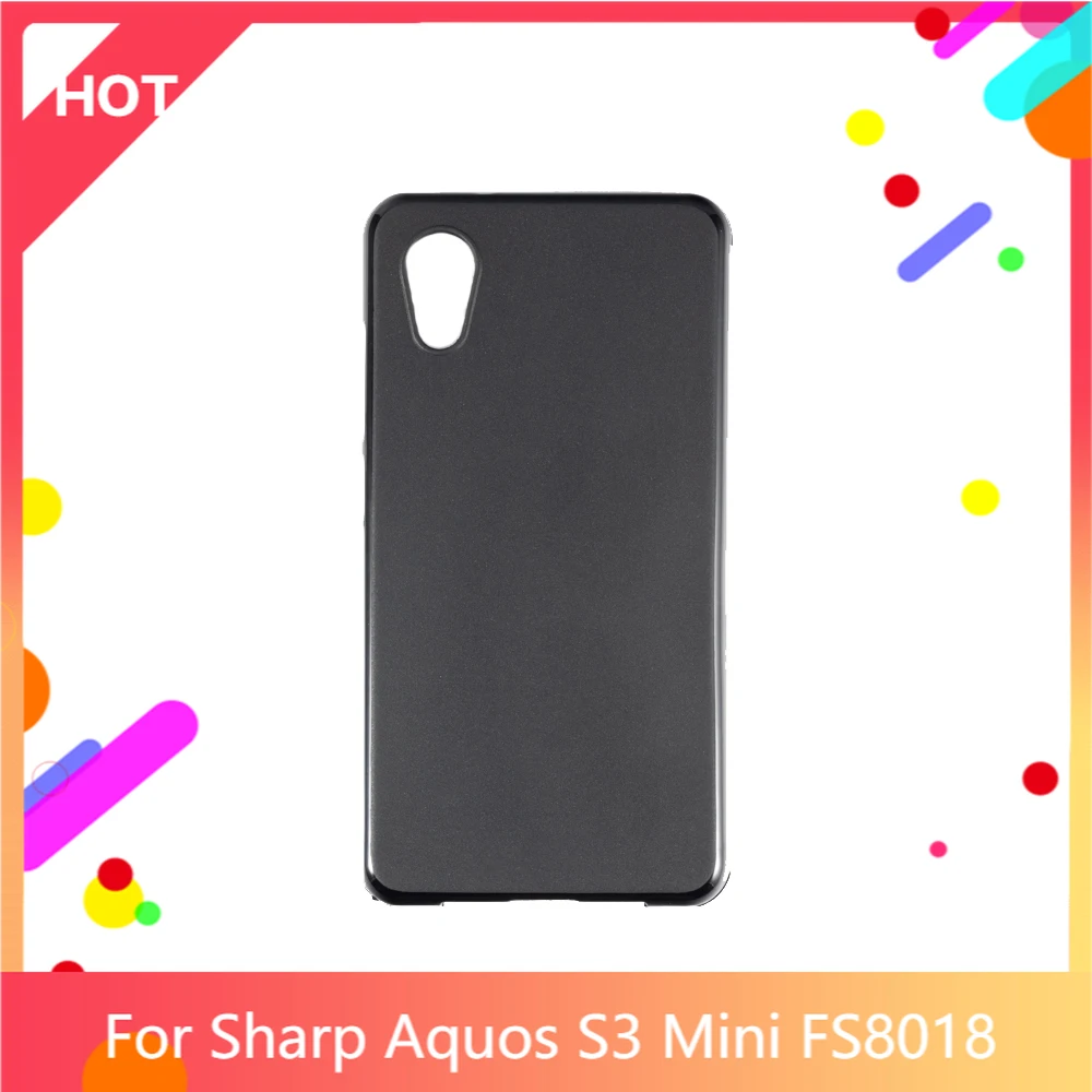 Aquos S3 Mini FS8018 przypadku matowy miękkie silikonowe plecki TPU pokrywa dla Sharp Aquos S3 Mini FS8018 przypadku telefonu szczupła, odporna na wstrząsy