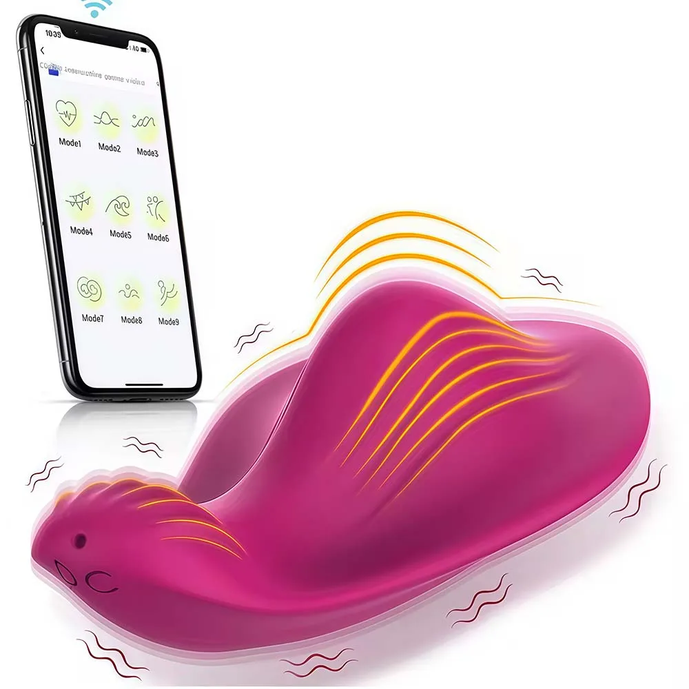 Vibrador Bluetooth para Mujeres, Estimulador de Clítoris, Consolador, Huevo Vibrador Portátil, Control por Aplicación, Masturbador Femenino, Juguete Sexual para Parejas