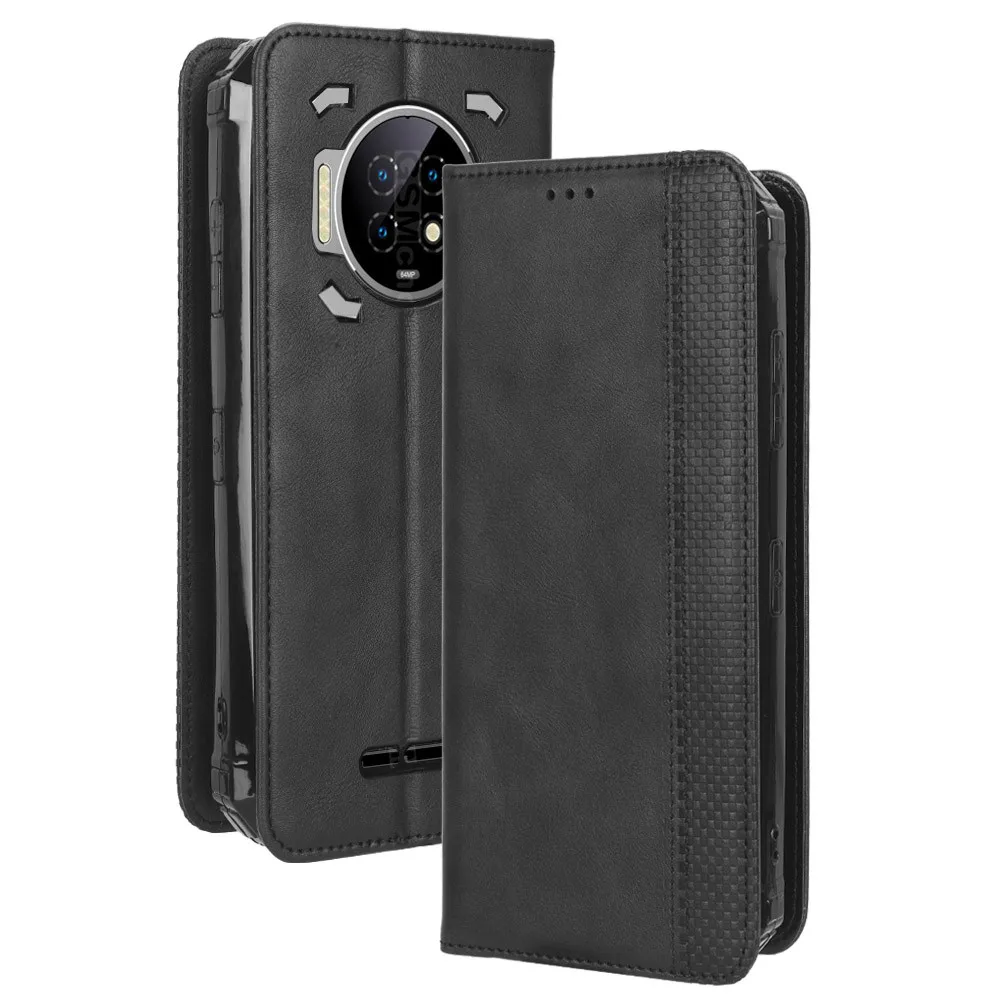 

For Oukitel WP19 5G Case Luxury Flip PU Leather Wallet Shockproof Case For Oukitel WP19 WP 19 OukitelWP19 Phone Bags