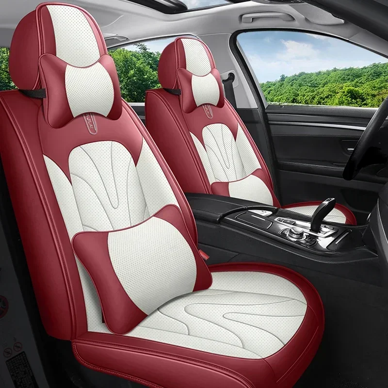 

Универсальный чехол на автомобильное сиденье для FORD Fiesta Fusion Mondeo Taurus Mustang Territory Kuga Expedition F-150, удобный дышащий