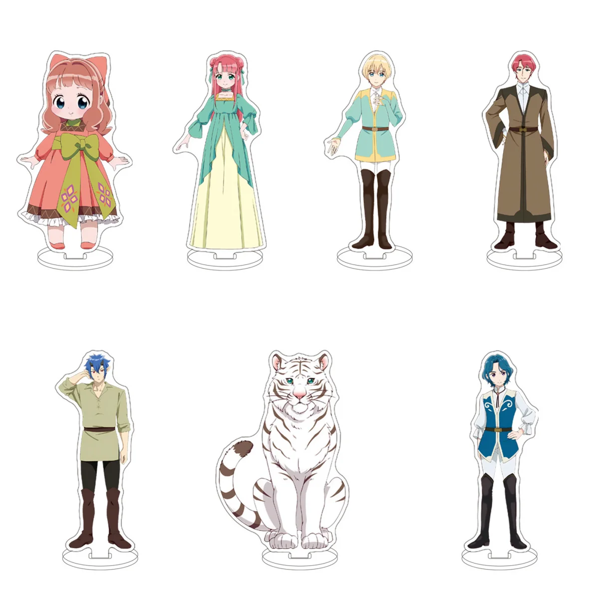 

15CM Charm Anime Fluffy Paradise Acrylic Stand Model Cosplay Characters Ornament Accessories Goods Collection Gifts