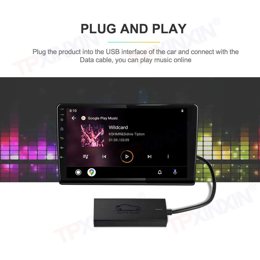 

Car Multimedia Universal Wired Carplay Box Supports Carplay Android Auto Mirror link