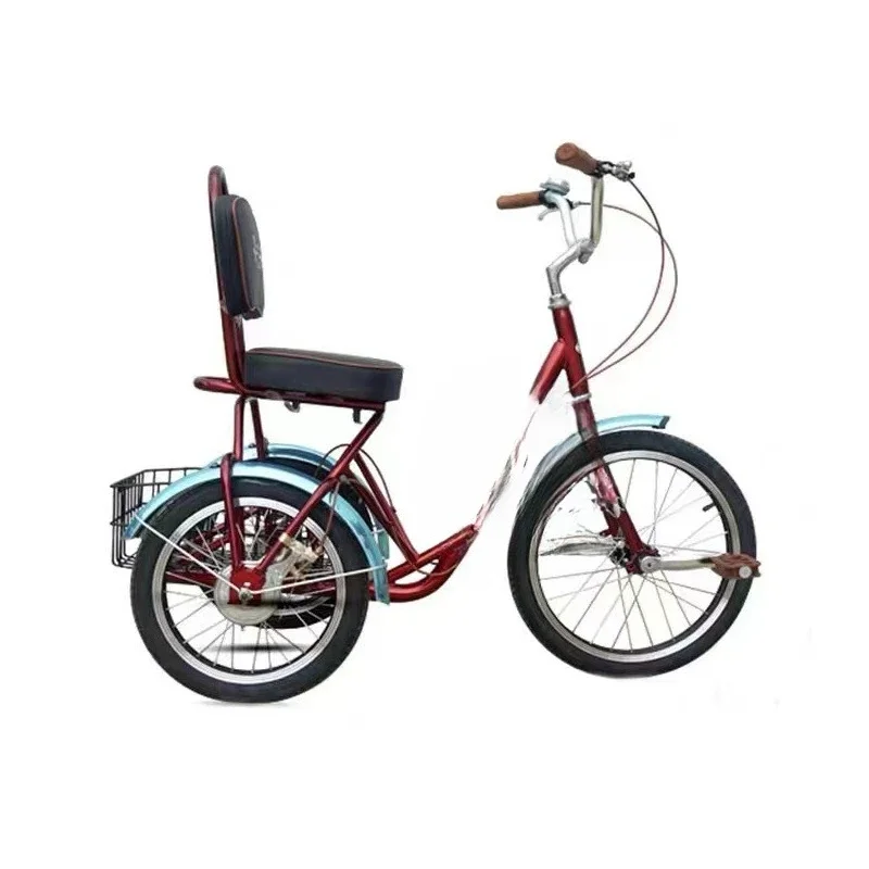 Elderly power tricycles, leisure scooters, pedals, and small exercise bicycles